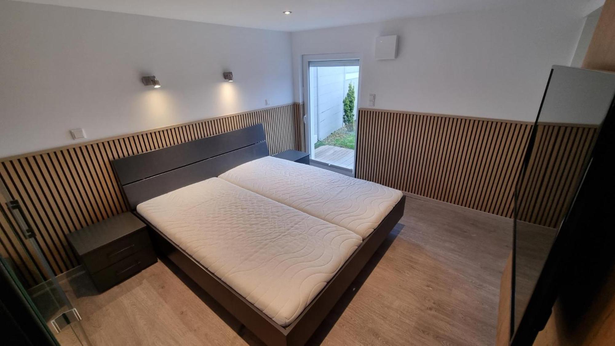 Ferienhaus Plattfisch Dornum Bagian luar foto